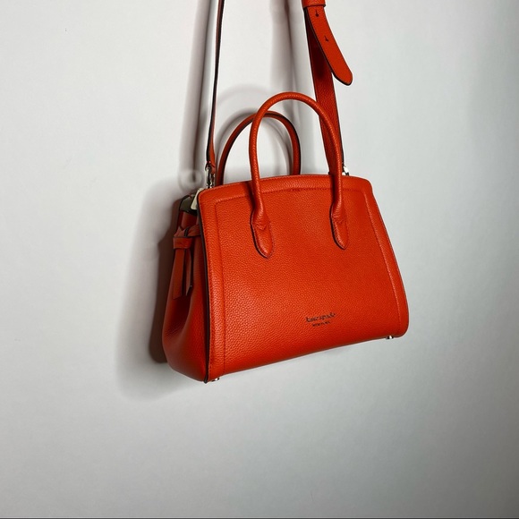 Kate Spade Knott Medium Satchel in Tamarillo - Picture 6 of 16